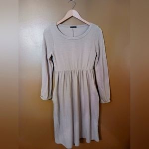 Sweet Claire Beige Long dress with pockets